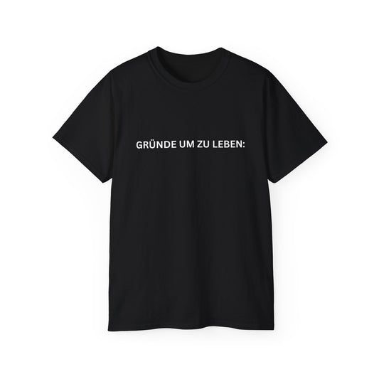 Gründe um zu Leben