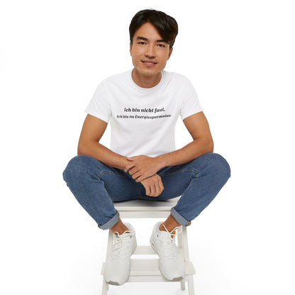 Ich bin nicht faul, ich bin im Energiesparmodus